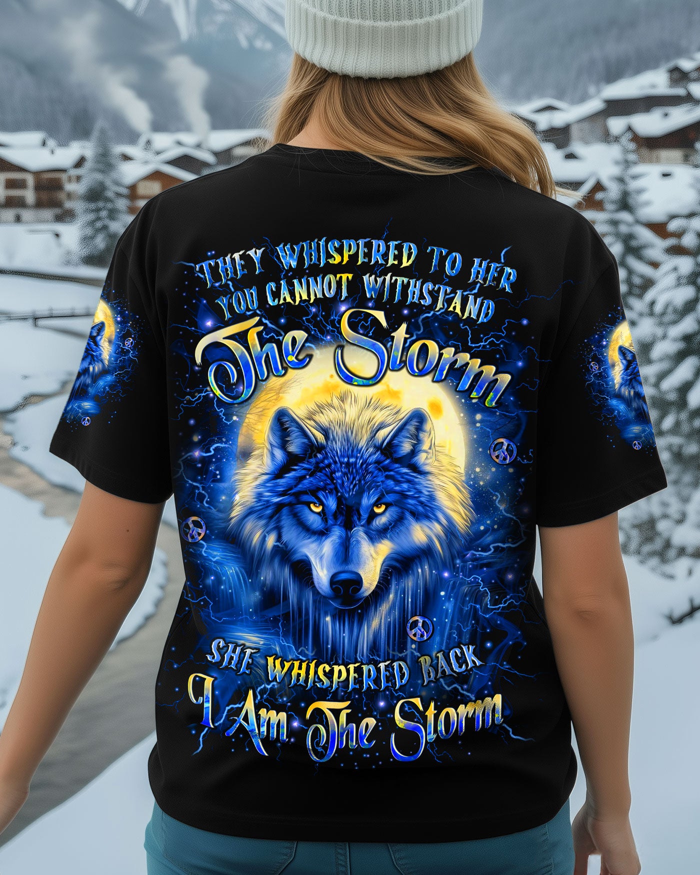 I AM THE STORM WOLF ALL OVER PRINT - YHLT2210251