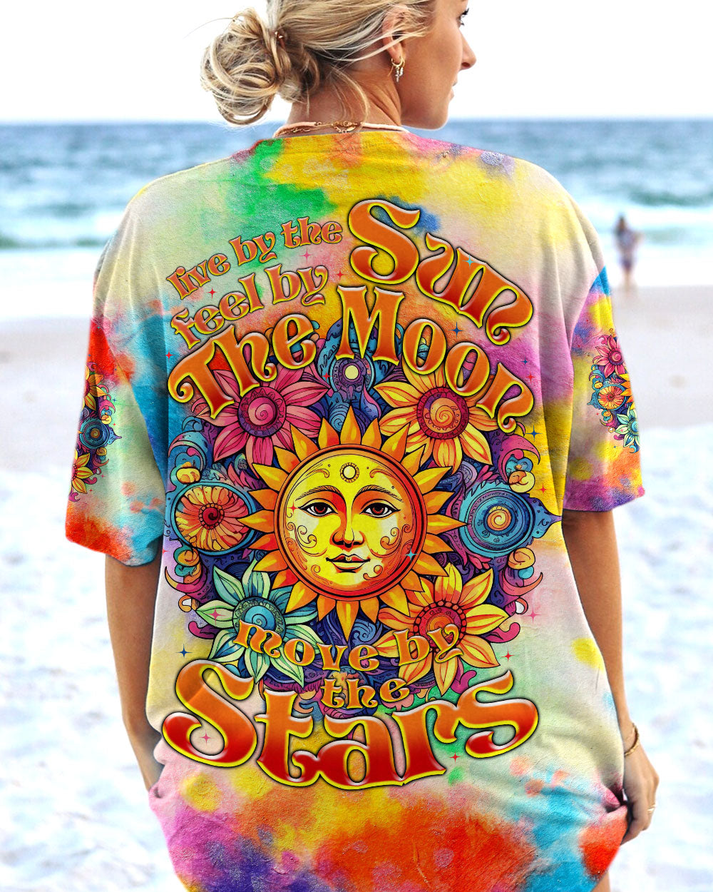 LIVE BY THE SUN TIE DYE ALL OVER PRINT - TYTM2906234