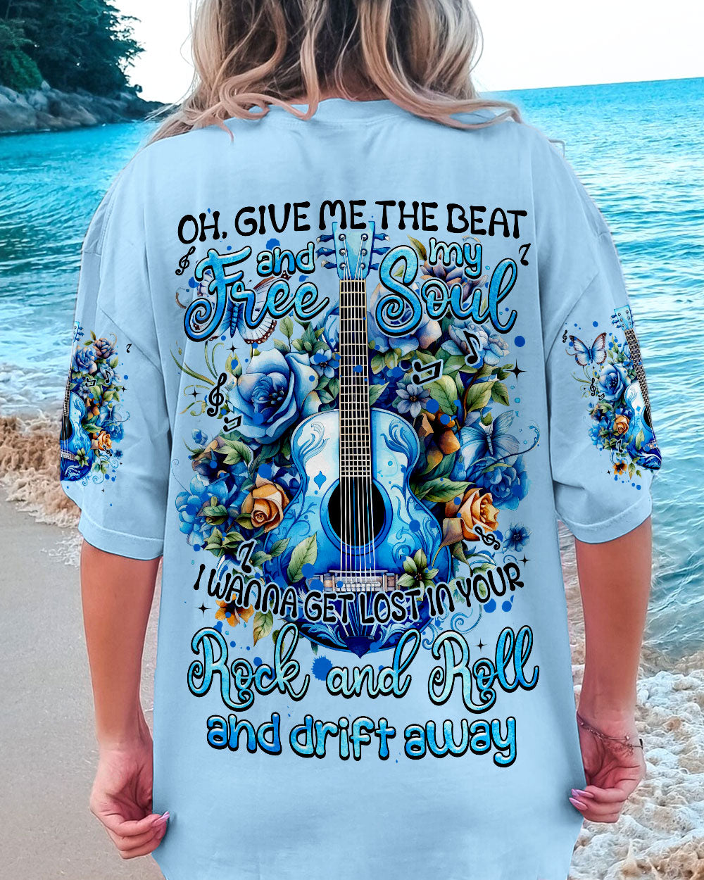GIVE ME THE BEAT GUITAR ALL OVER PRINT - TYTM0708233