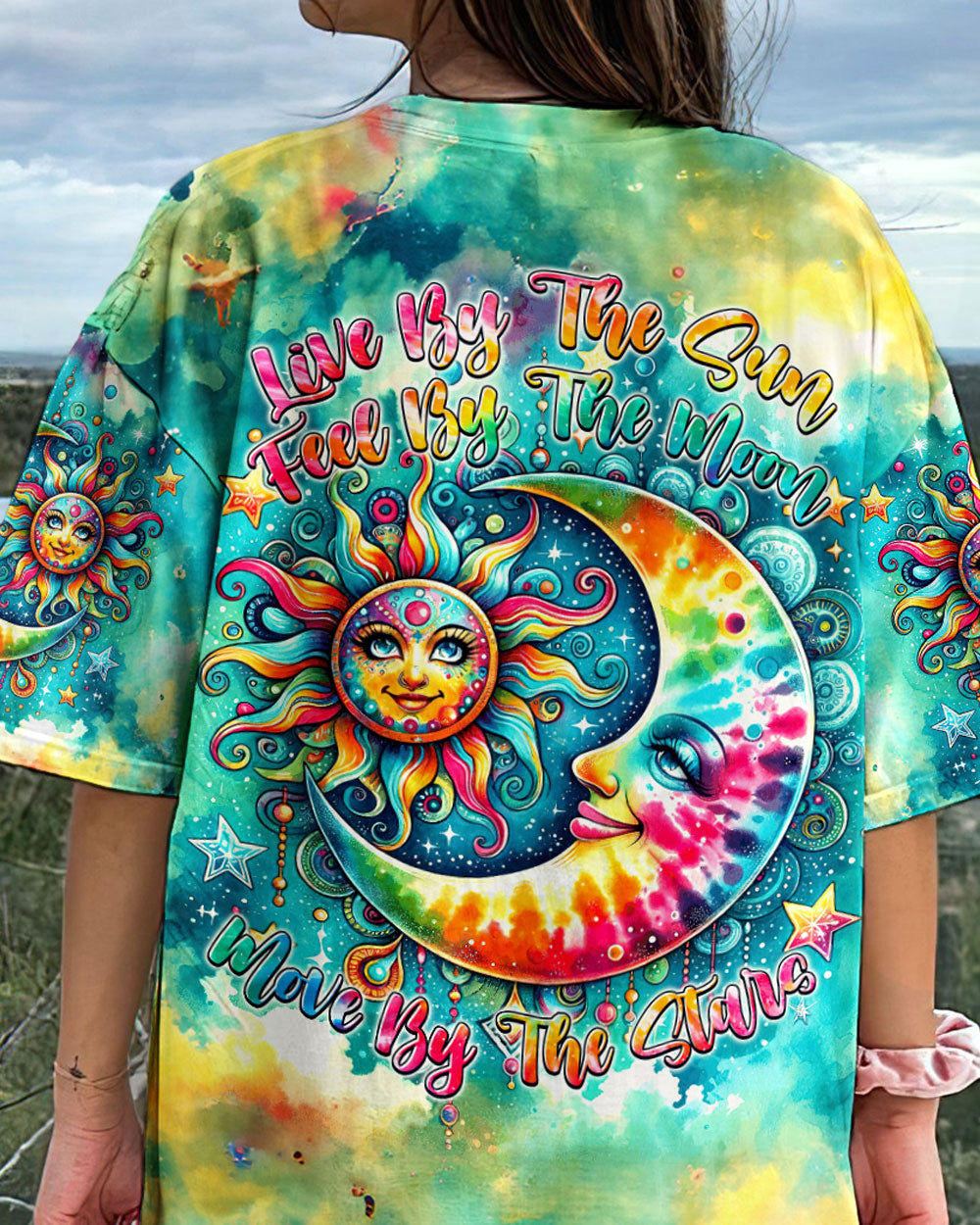 LIVE BY THE SUN TIE DYE ALL OVER PRINT - TYTM2211234
