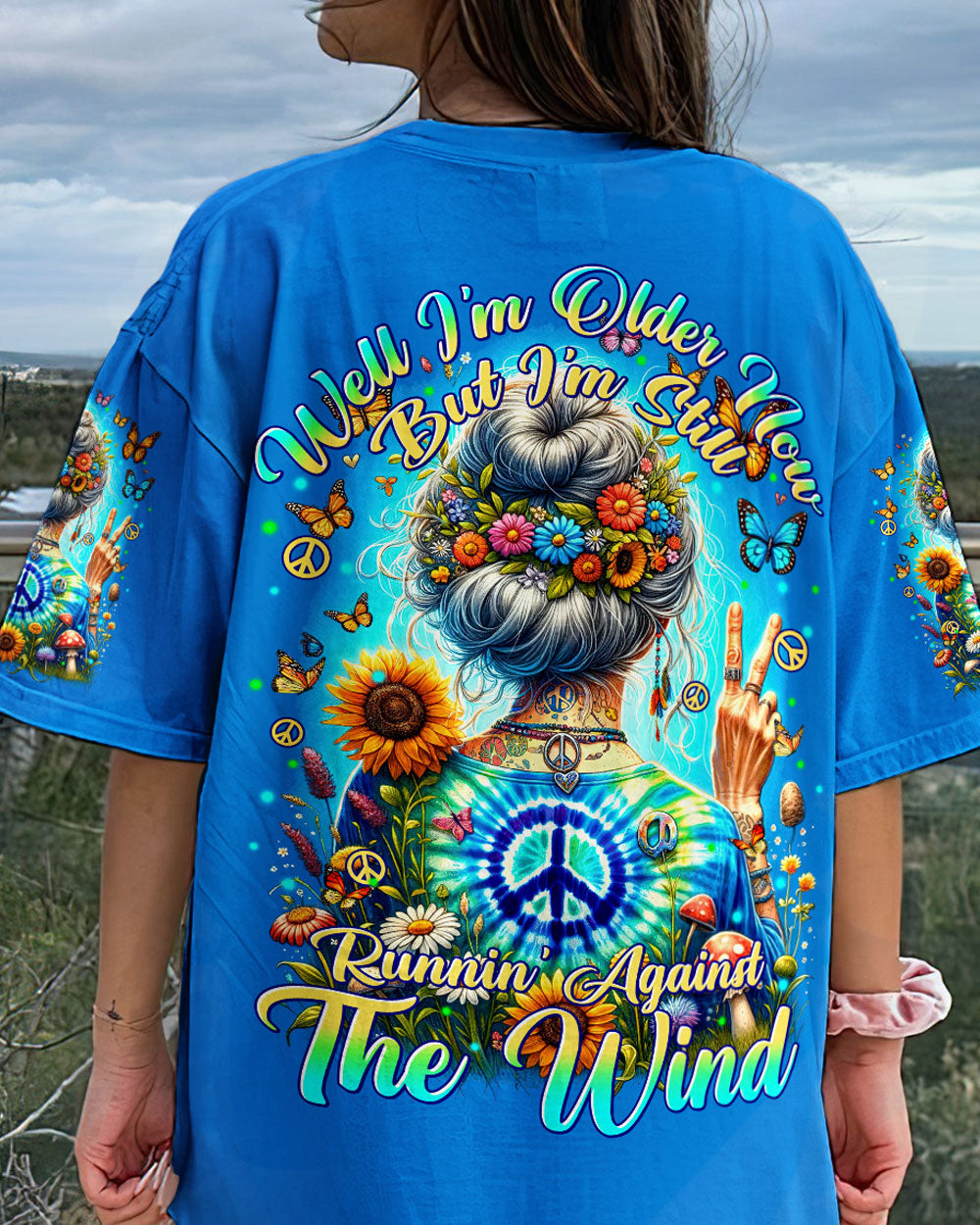 RUNNING AGAINST THE WIND ALL OVER PRINT - TYTM1212231