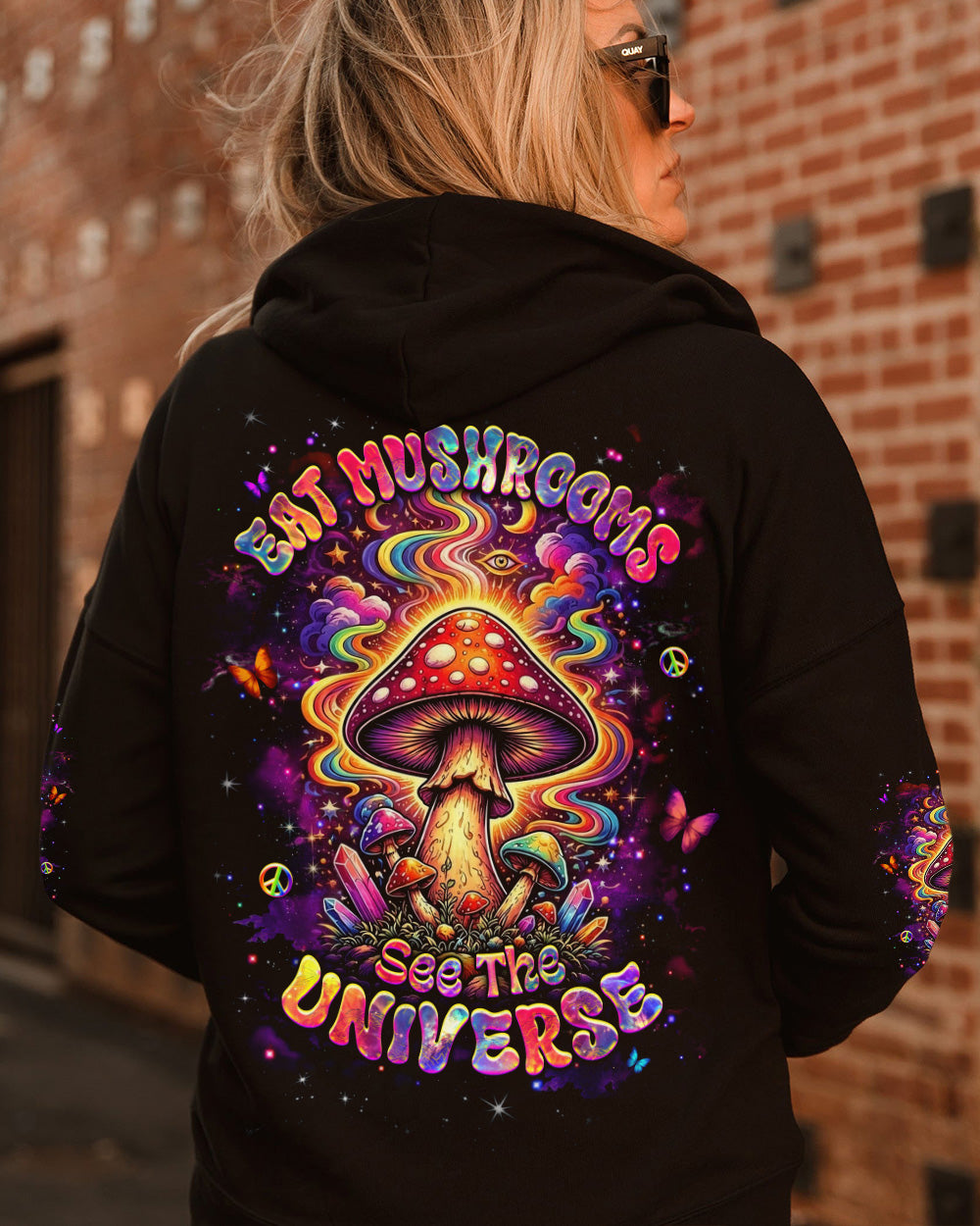 EAT MUSHROOMS SEE THE UNIVERSE ALL OVER PRINT - YHHG0602262