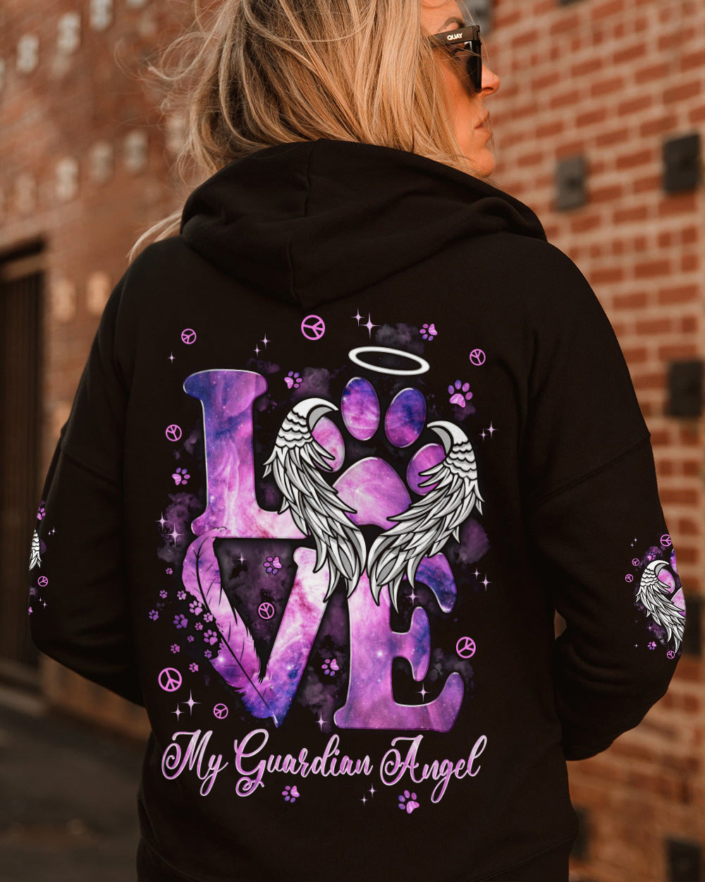 LOVE MY GUARDIAN ANGEL PAW ALL OVER PRINT - TYPQ0502261
