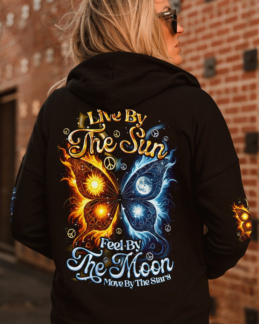 LIVE BY THE SUN BUTTERFLY ALL OVER PRINT - TYQY1102263