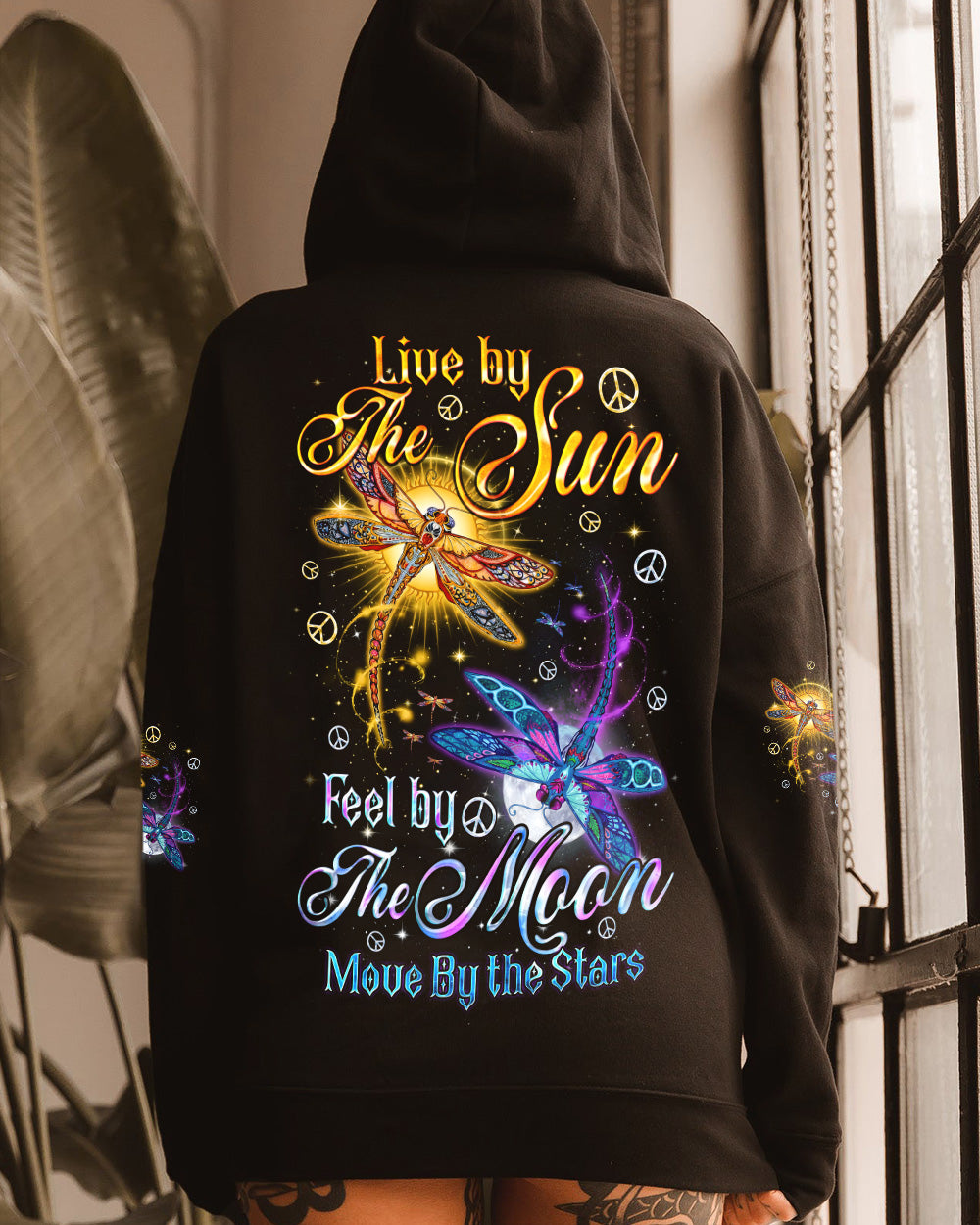 LIVE BY THE SUN DRAGONFLIES ALL OVER PRINT - TYQY0402262