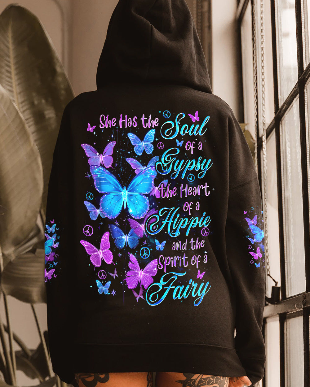 SPIRIT OF A FAIRY BUTTERFLIES ALL OVER PRINT - TYQY2502262