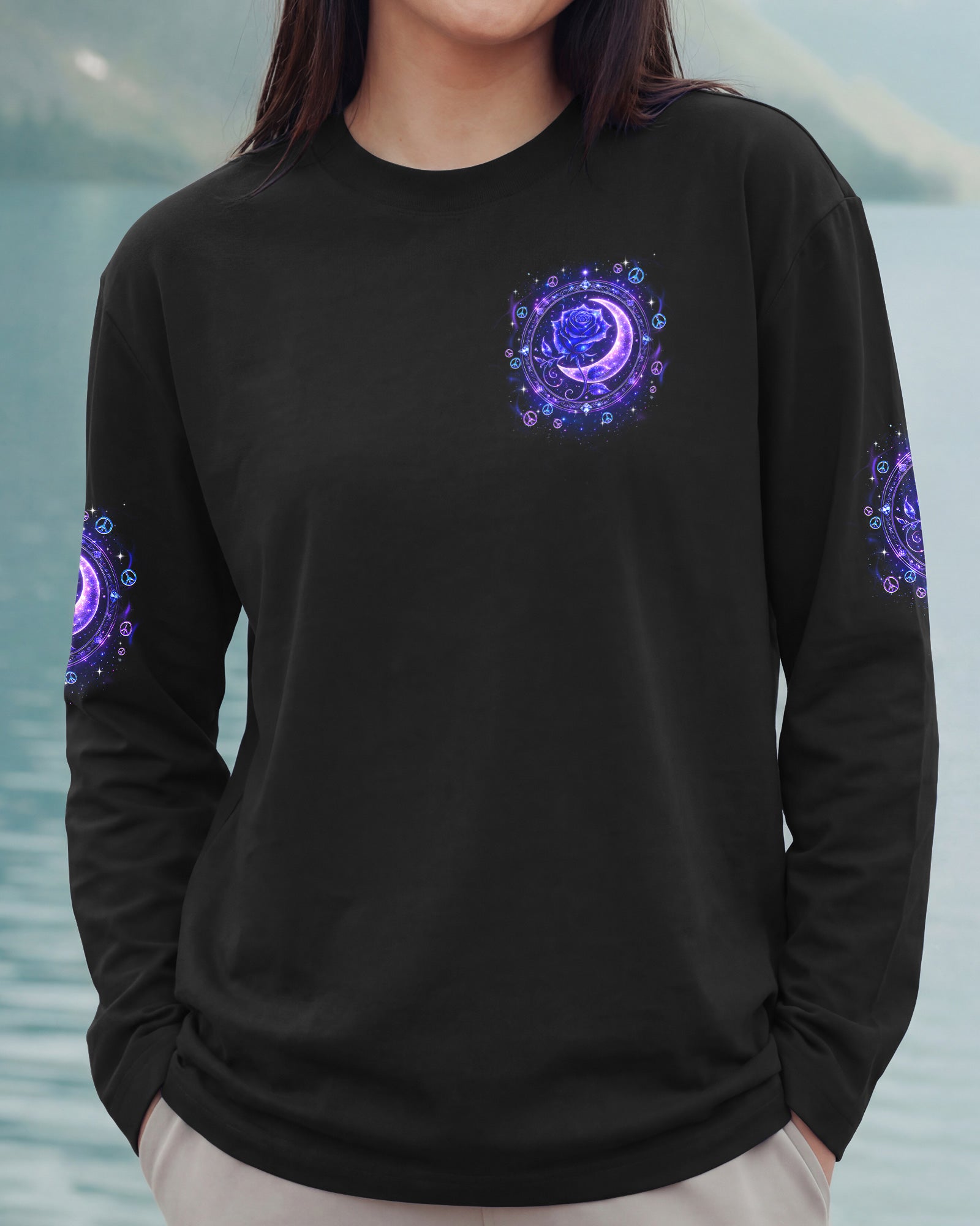 HELLO DARKNESS MY OLD FRIEND ROSE ALL OVER PRINT - TYQY2702261