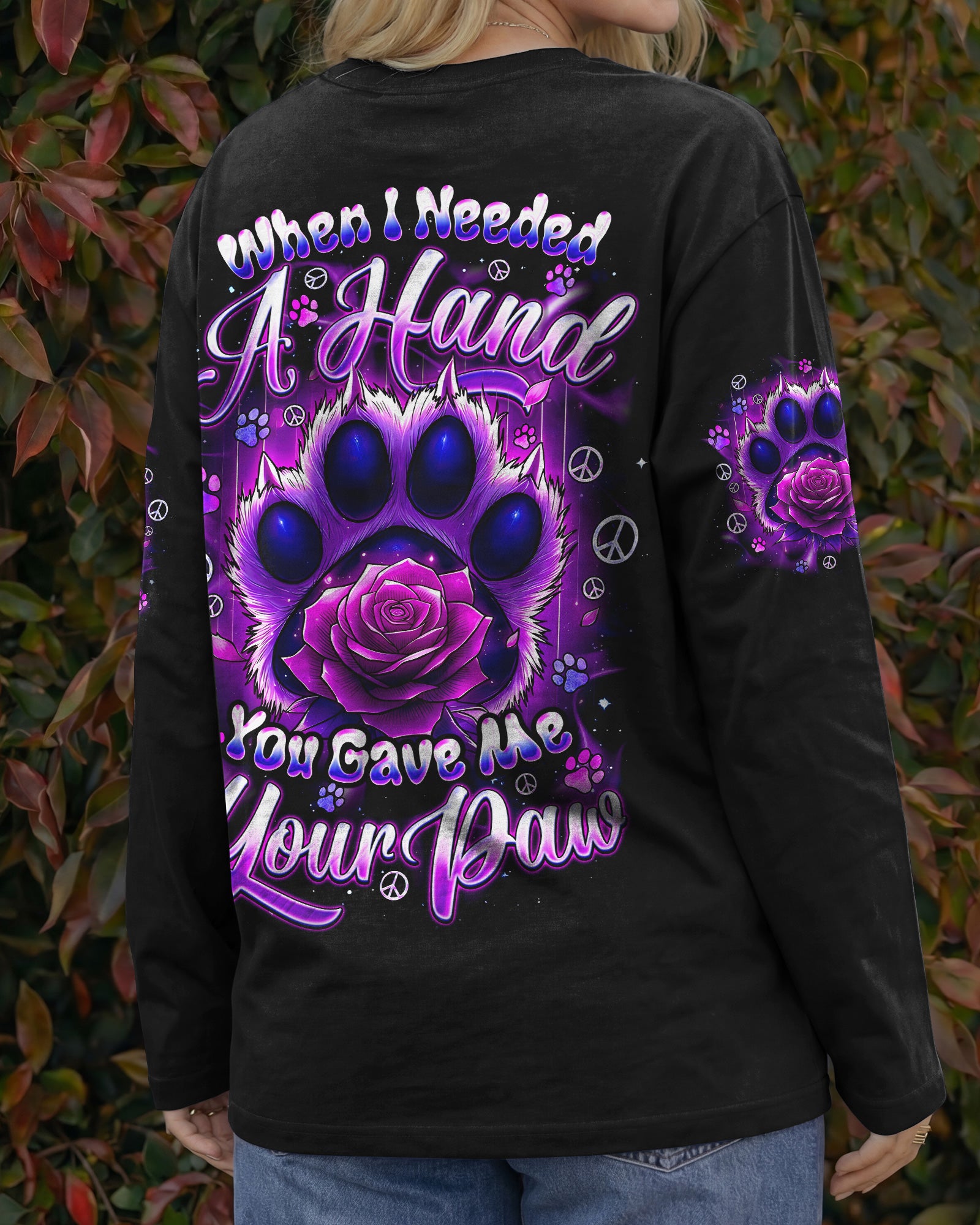 YOU GAVE ME YOUR PAW ALL OVER PRINT - TYQY0303261