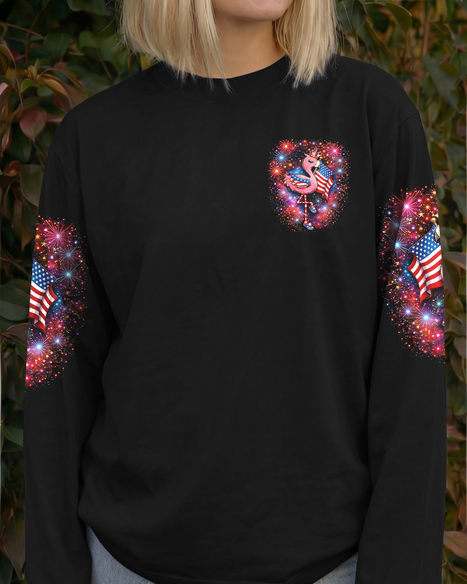 PROUD TO BE AN AMERIMINGO FLAMINGO ALL OVER PRINT - TLNO2303262