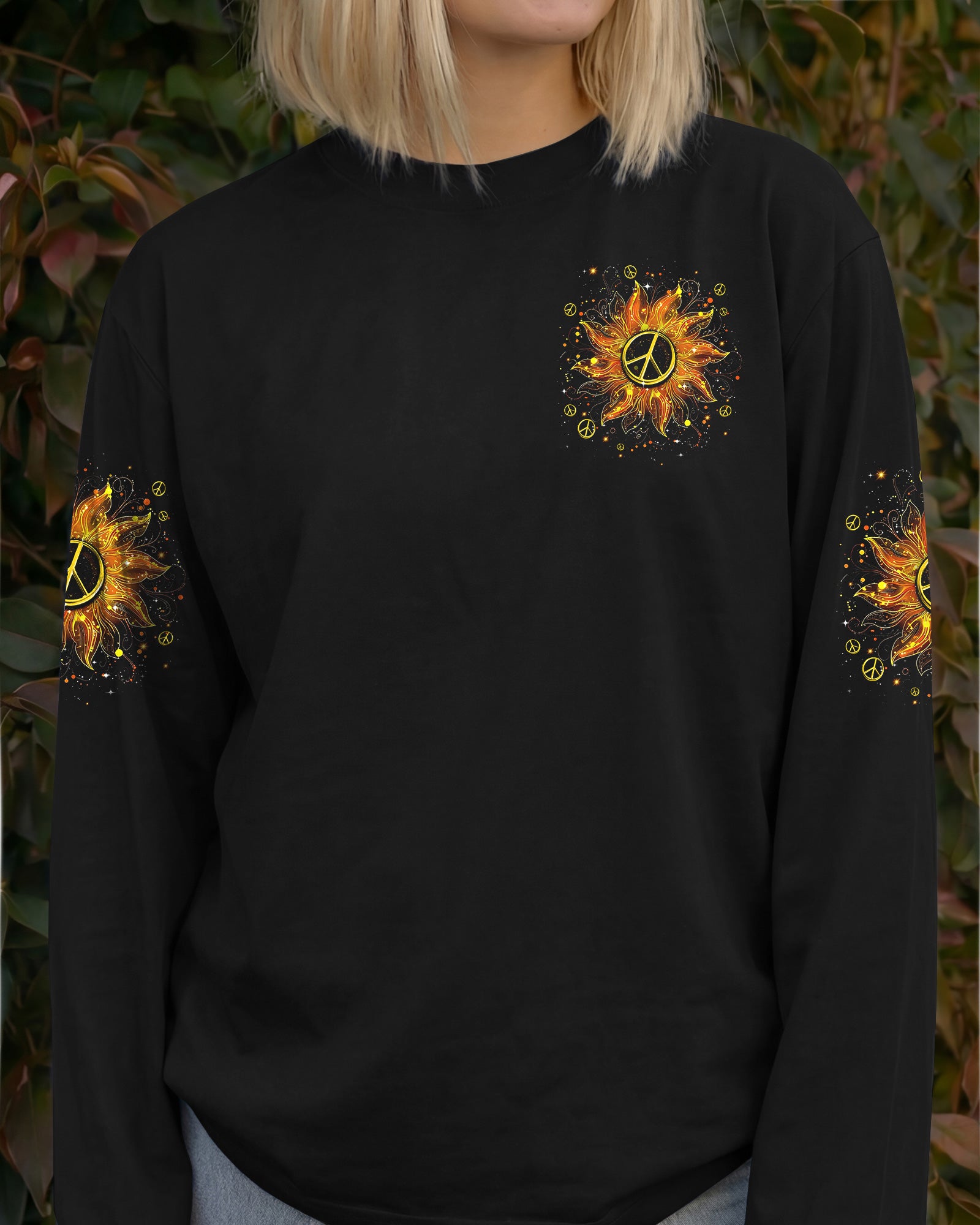 WHISPER WORDS OF WISDOM LET IT BE SUNFLOWER ALL OVER PRINT - TYQY0502262