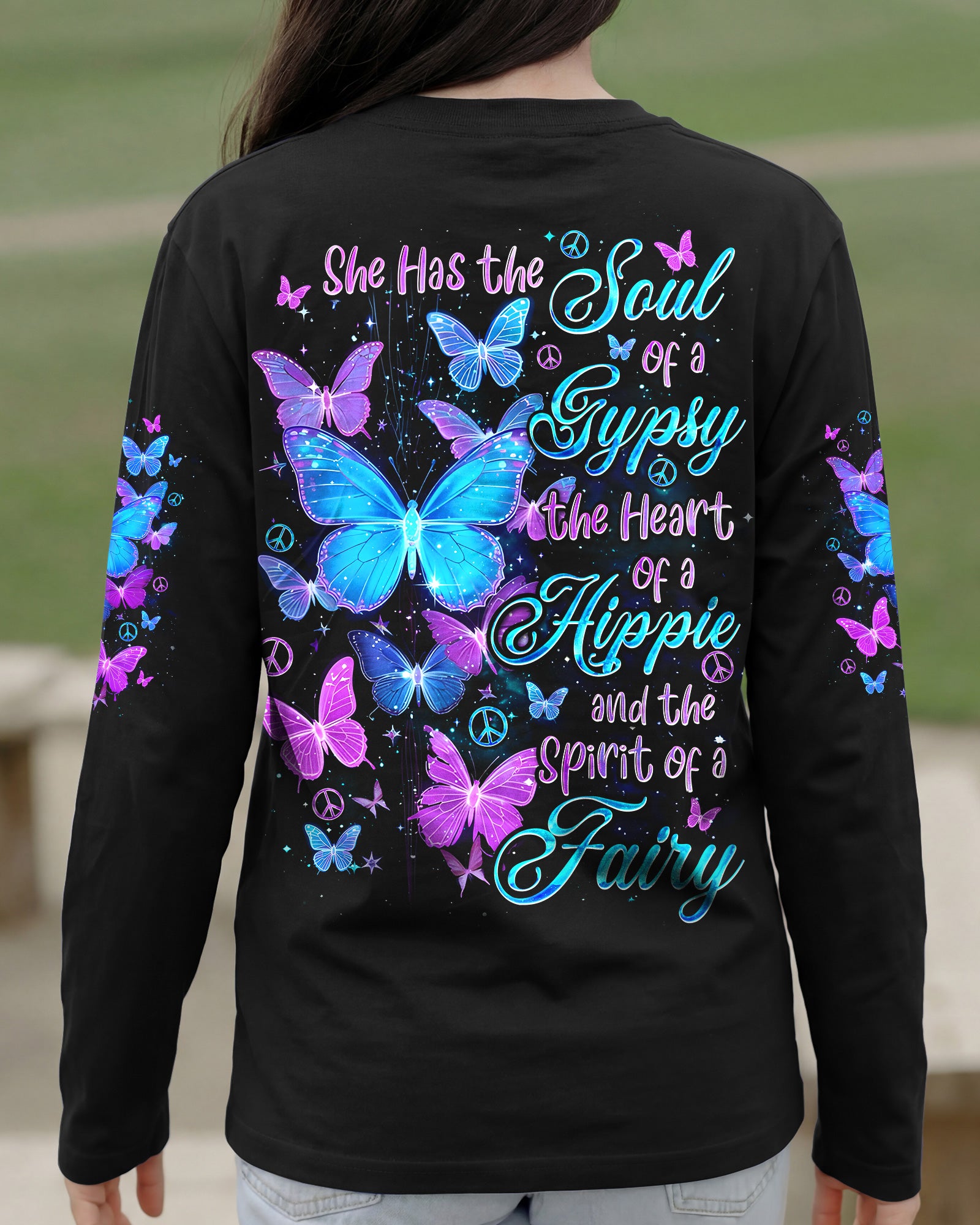 SPIRIT OF A FAIRY BUTTERFLIES ALL OVER PRINT - TYQY2502262
