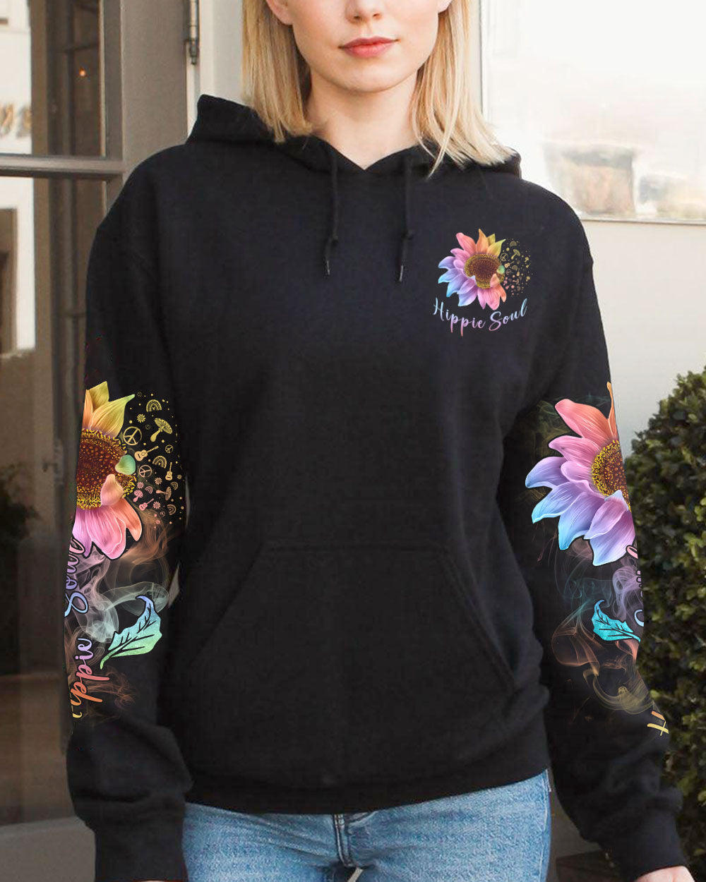 HIPPIE SOUL SUNFLOWER COLORFUL ALL OVER PRINT - TA31012314