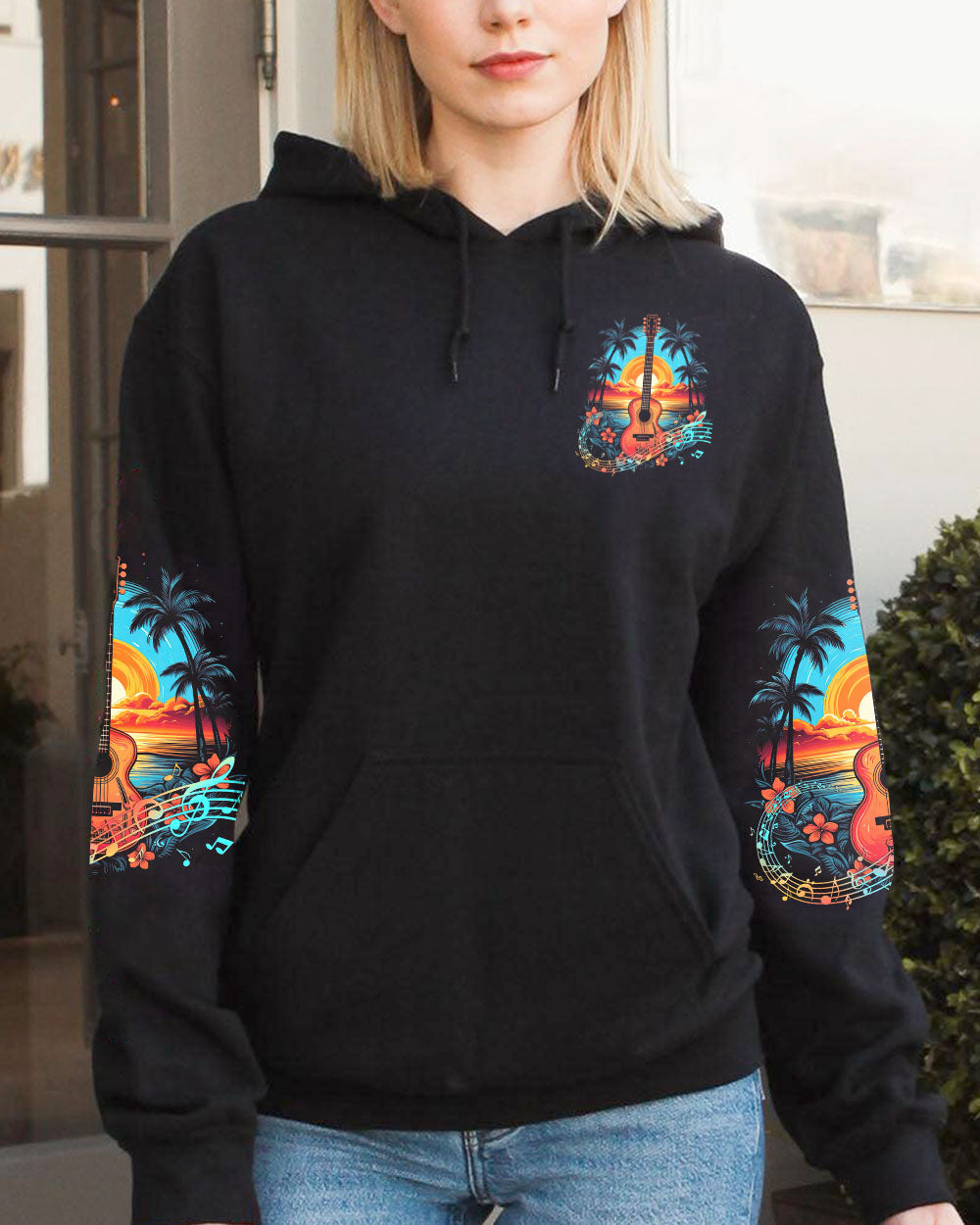 DANCE WITH THE WAVES GUITAR ALL OVER PRINT - TYTD2205232