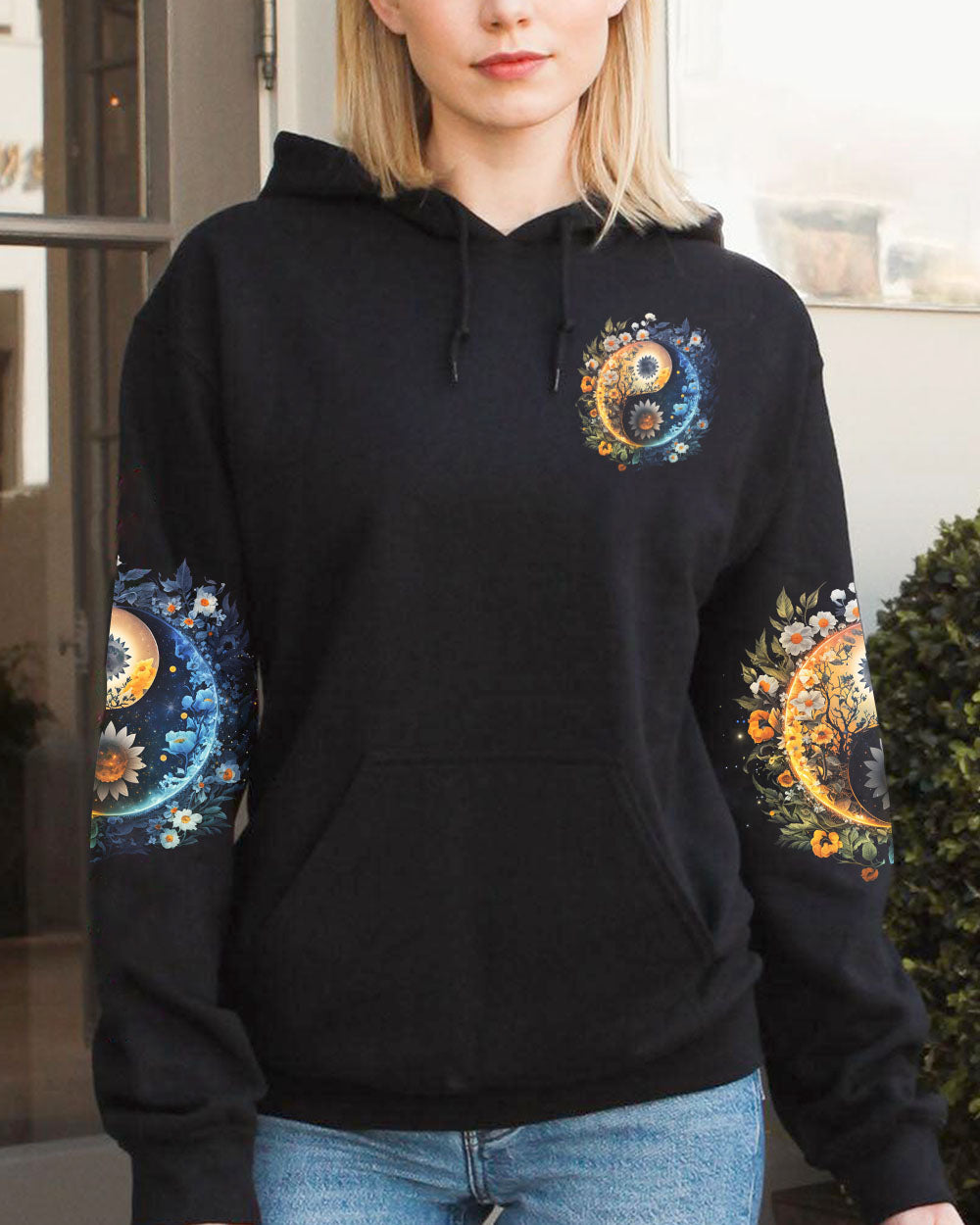 IMAGINE ALL THE PEOPLE LIVING LIFE IN PEACE YINYANG ALL OVER PRINT - TLNO0803233