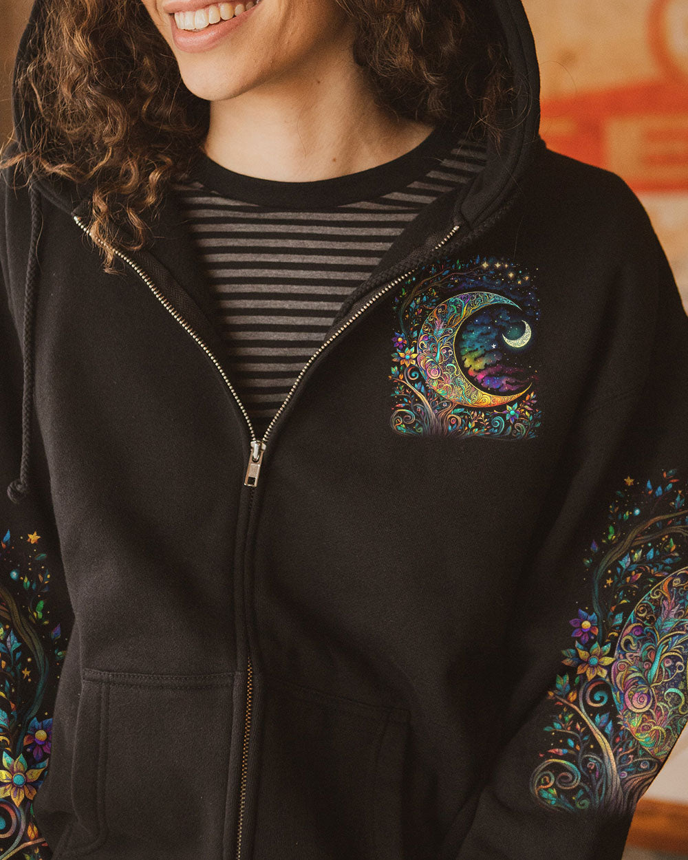 BE LIKE THE MOON ALL OVER PRINT - TLNO2704232