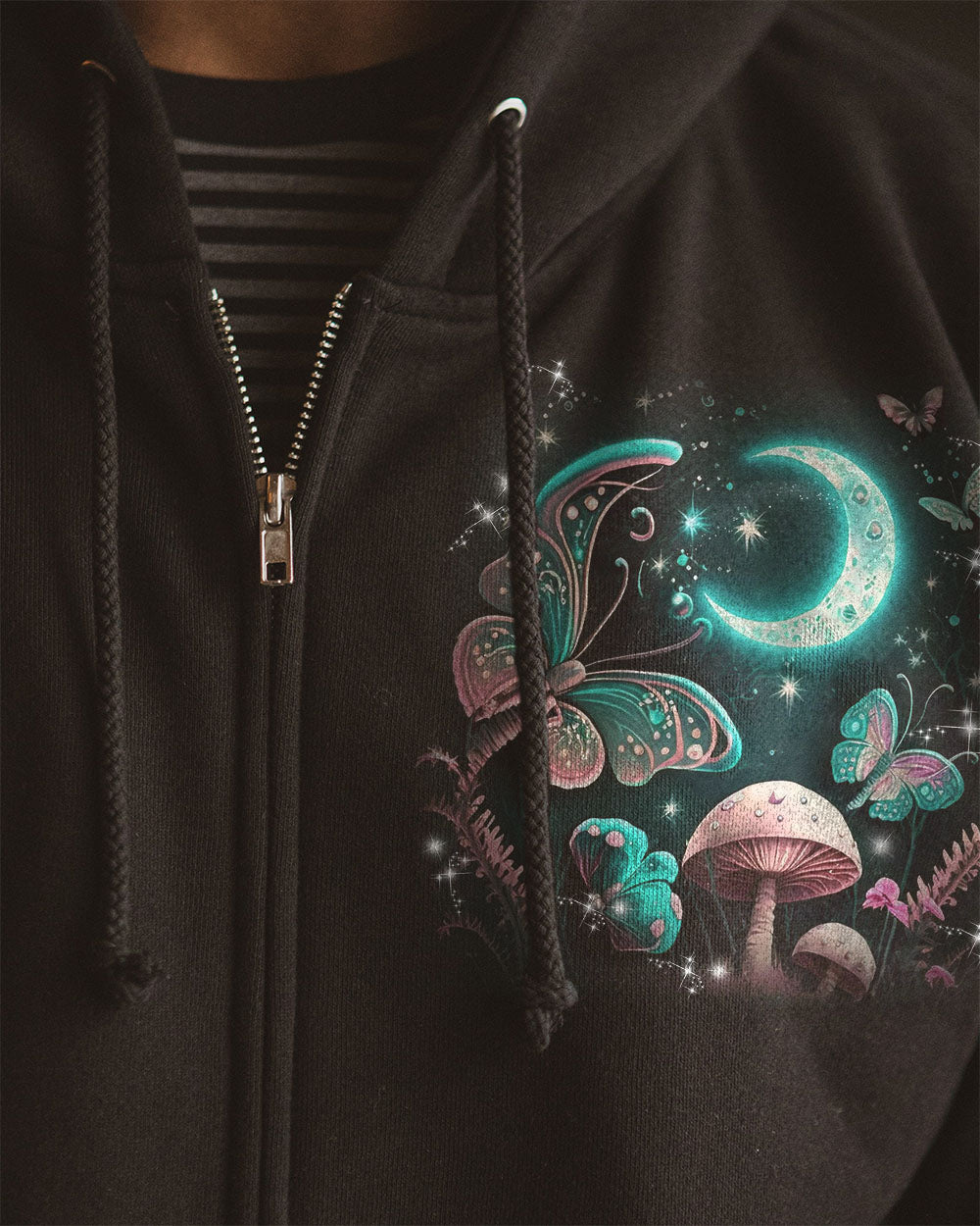 LET'S TAKE A TRIP MUSHROOMS ALL OVER PRINT - YHLN0903231