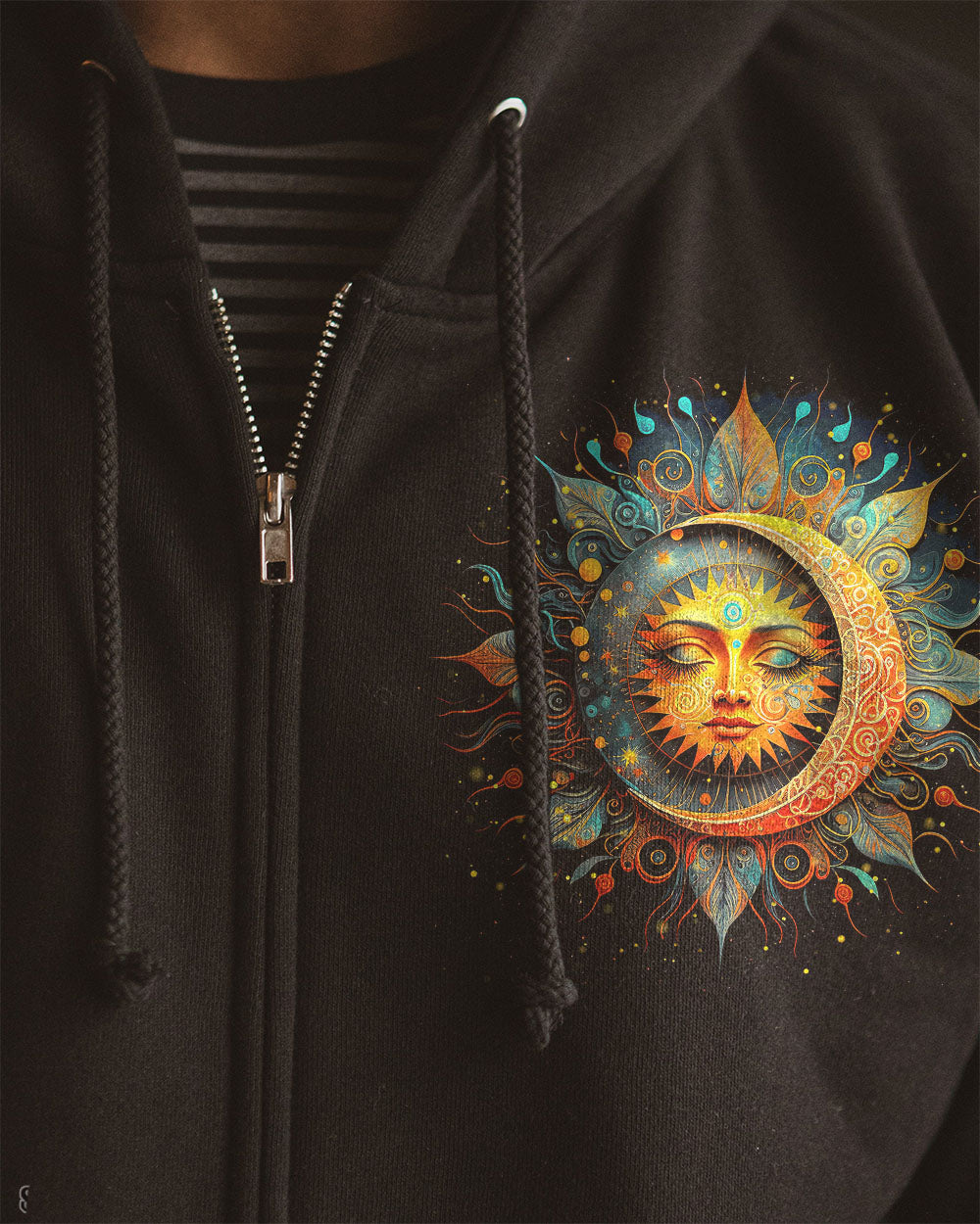 TELL ME THE STORY ABOUT HOW THE SUN LOVED THE MOON SO MUCH ALL OVER PRINT - TYTM0703231