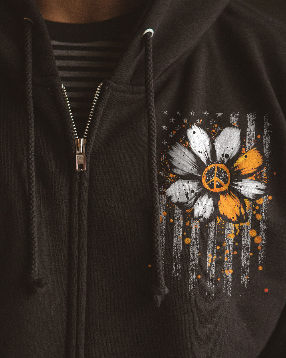 HIPPIE SOUL DAISY FLAG ALL OVER PRINT - YHHG2102232