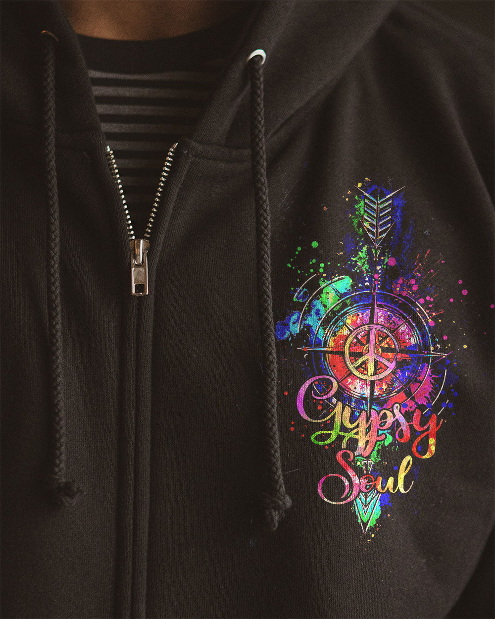 GYPSY SOUL ARROW COMPASS ALL OVER PRINT - TYTM0603232