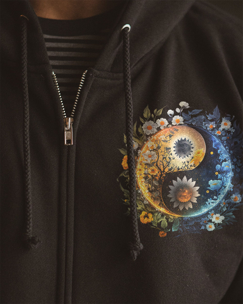 IMAGINE ALL THE PEOPLE LIVING LIFE IN PEACE YINYANG ALL OVER PRINT - TLNO0803233