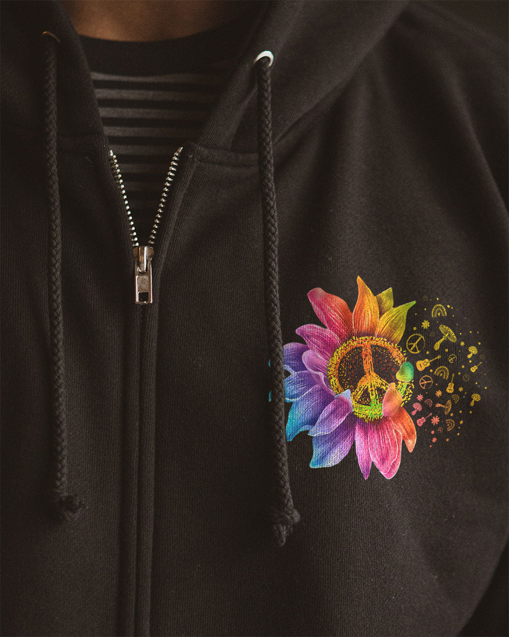 HIPPIE SOUL SUNFLOWER COLORFUL ALL OVER PRINT - TA2702231