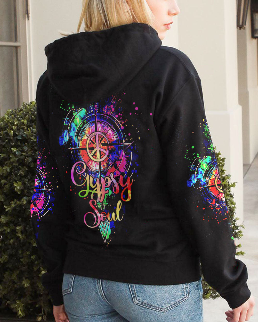 GYPSY SOUL ARROW COMPASS ALL OVER PRINT - TYTM0603232
