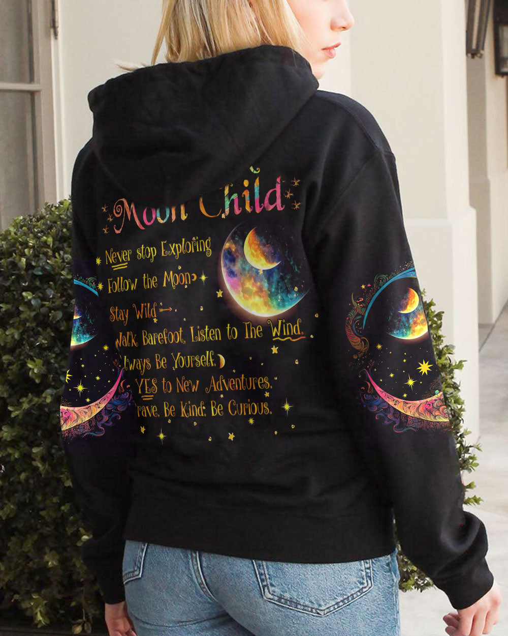 HOW TO BE A MOON CHILD ALL OVER PRINT - TYTM0103231