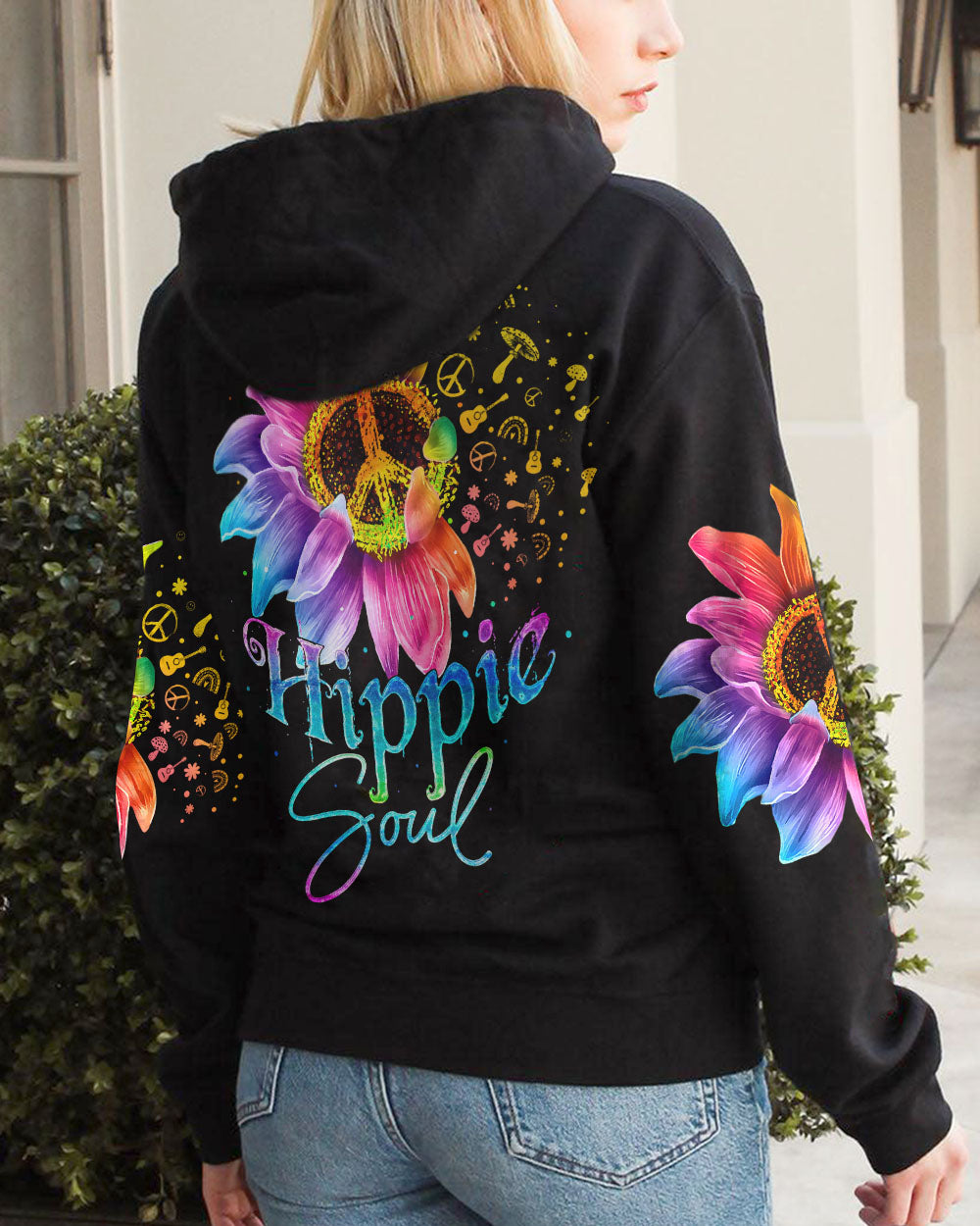 HIPPIE SOUL SUNFLOWER COLORFUL ALL OVER PRINT - TA2702231