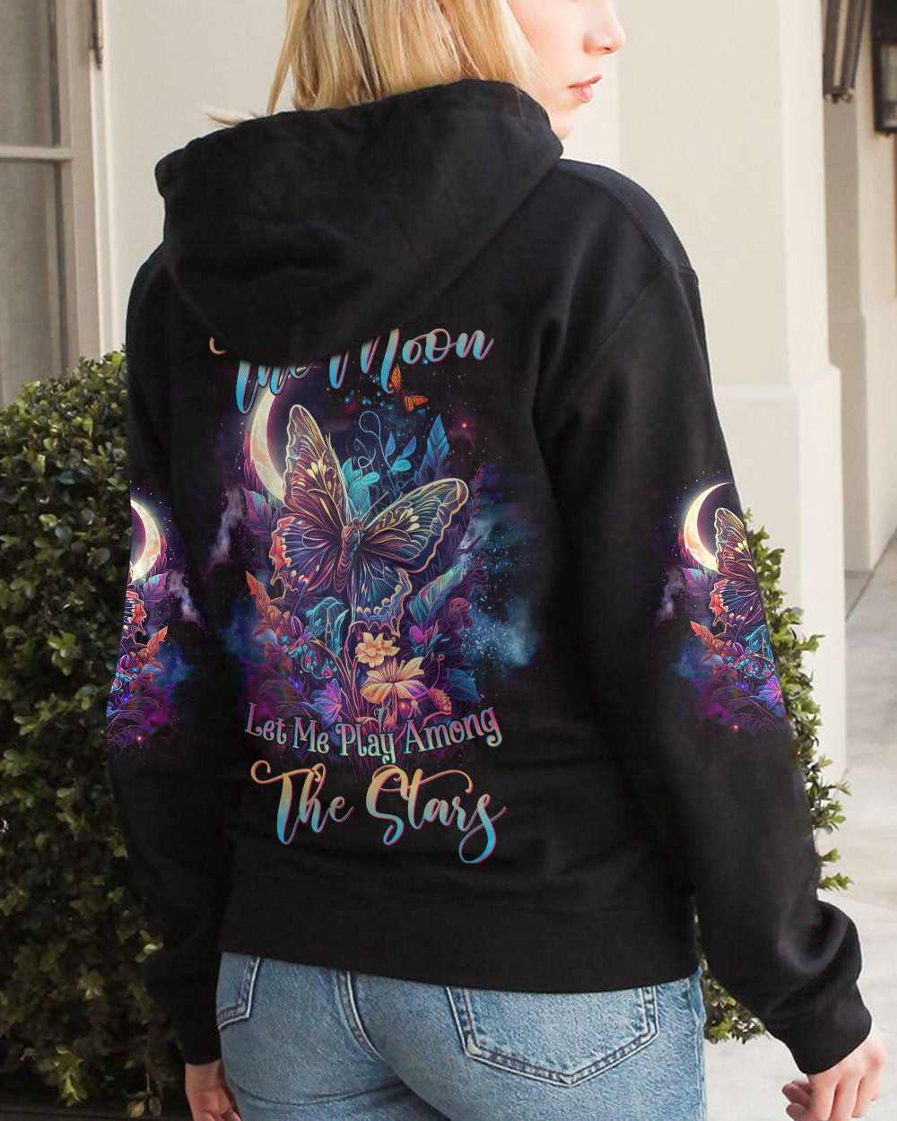 FLY ME TO THE MOON BUTTERFLY ALL OVER PRINT - YHHG2504233