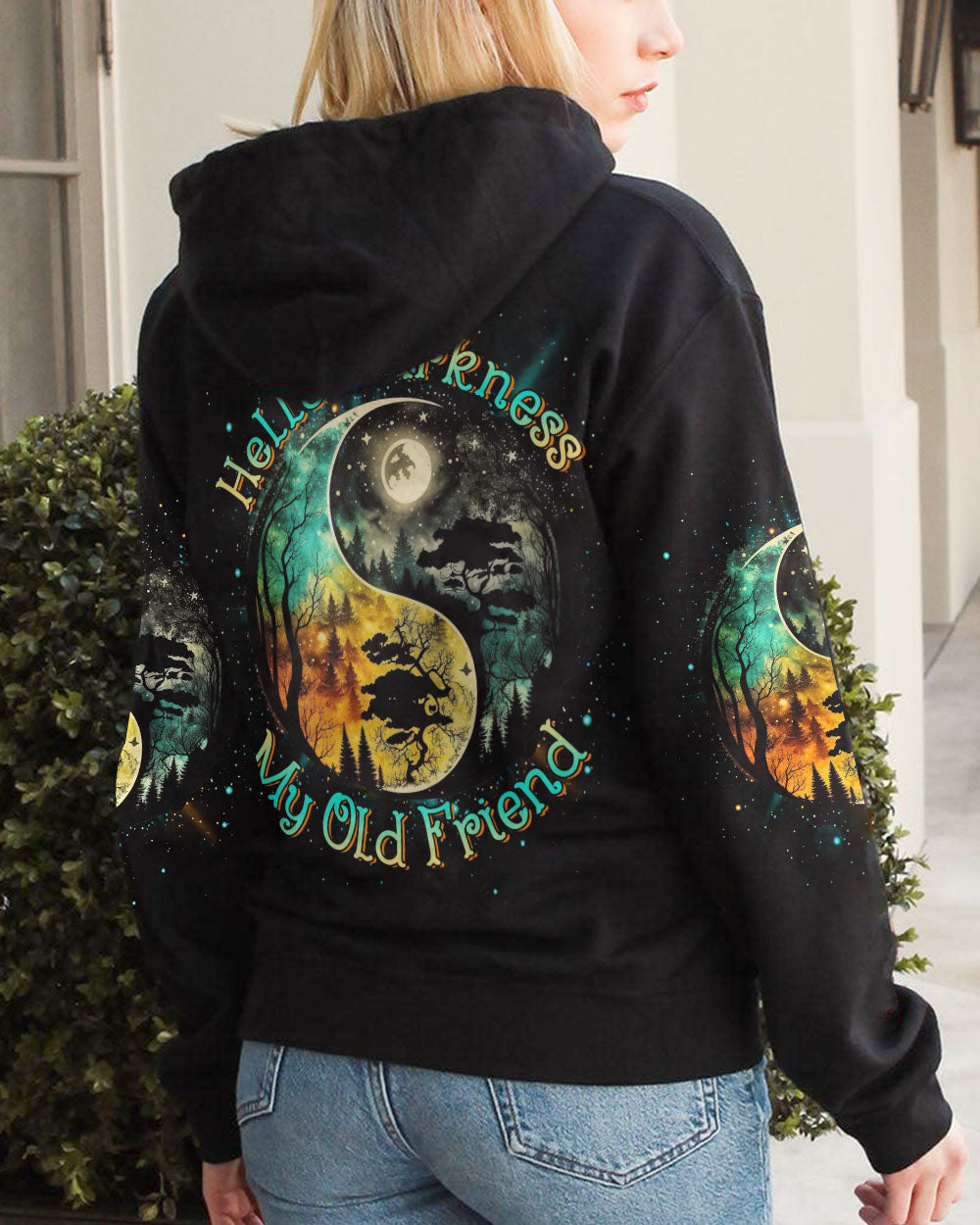 HELLO DARKNESS MY OLD FRIEND FOREST ALL OVER PRINT - TLTR0903233