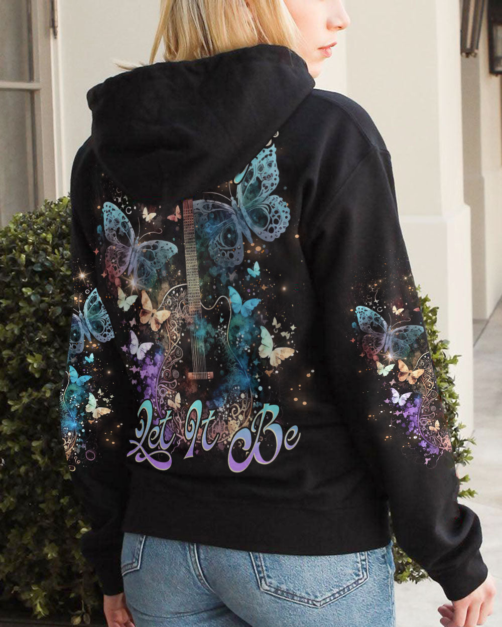 WHISPER WORDS OF WISDOM BUTTERFLY GUITAR ALL OVER PRINT - TLNO0803231