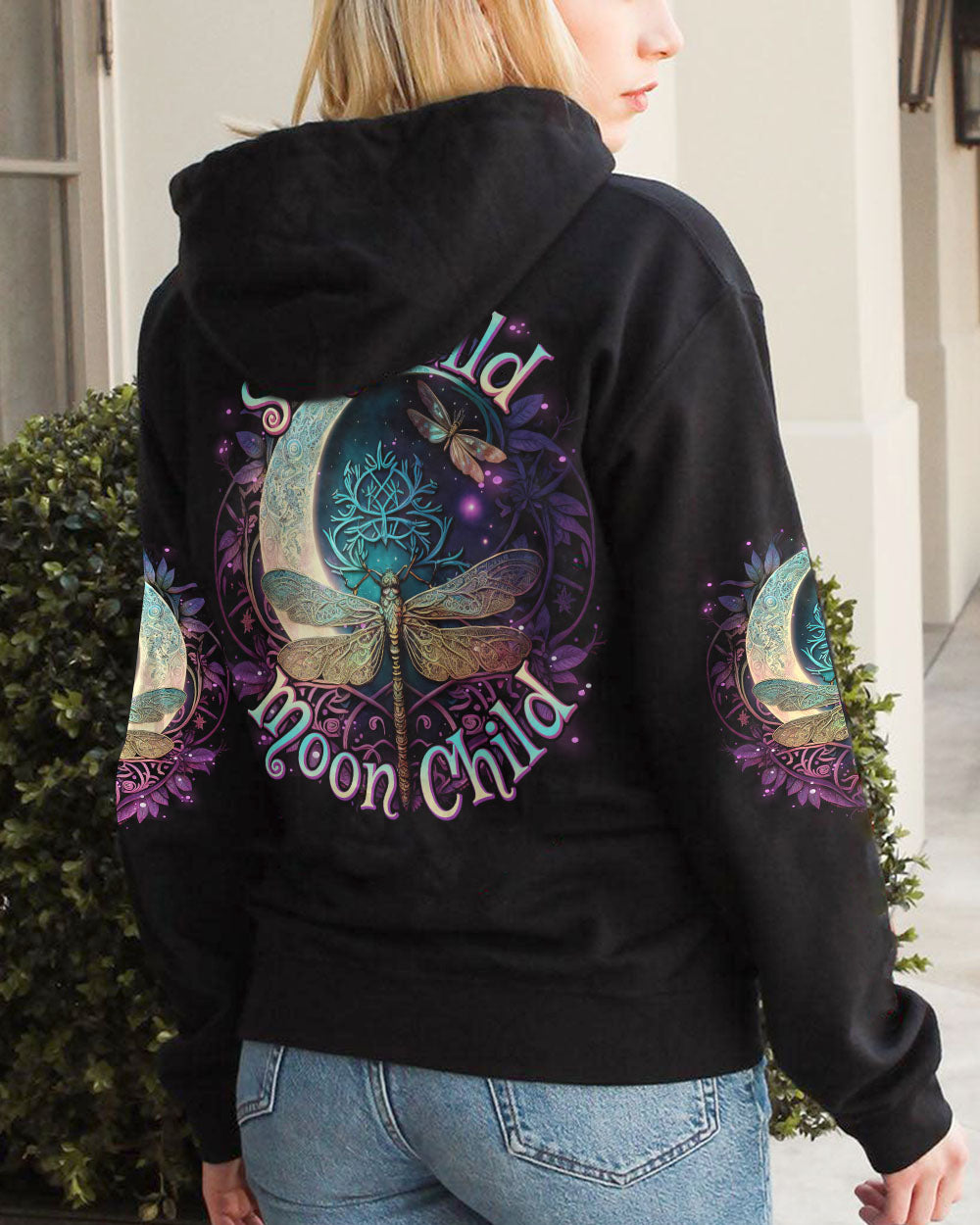 STAY WILD MOON CHILD DRAGONFLY ALL OVER PRINT - TLNO0403233