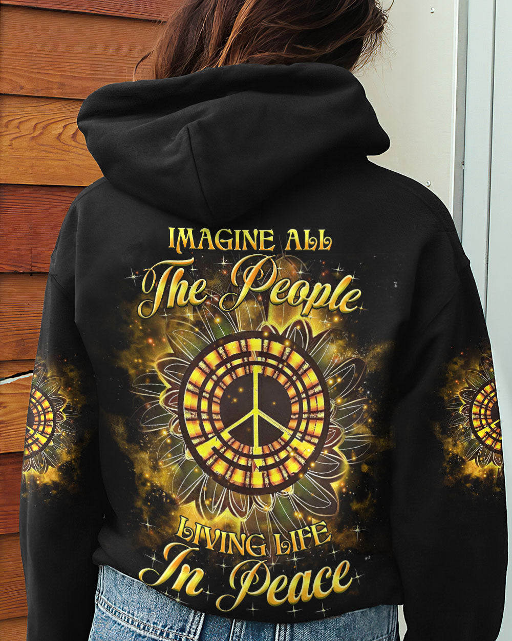 IMAGINE ALL THE PEOPLE LIVING LIFE IN PEACE ALL OVER PRINT - YHHG1206234