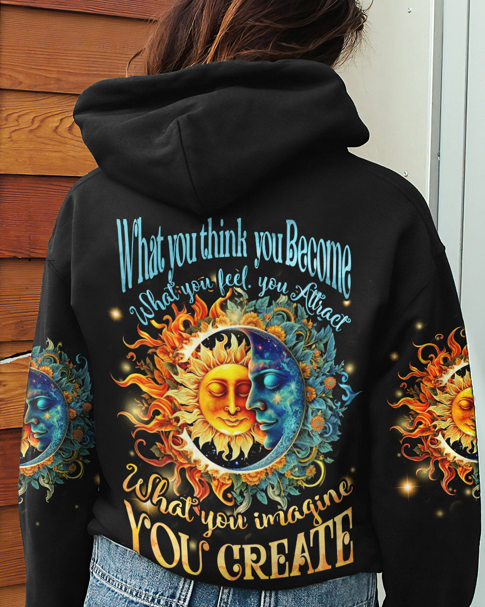 WHAT YOU THINK YOU BECOME ALL OVER PRINT - TYTD1204233