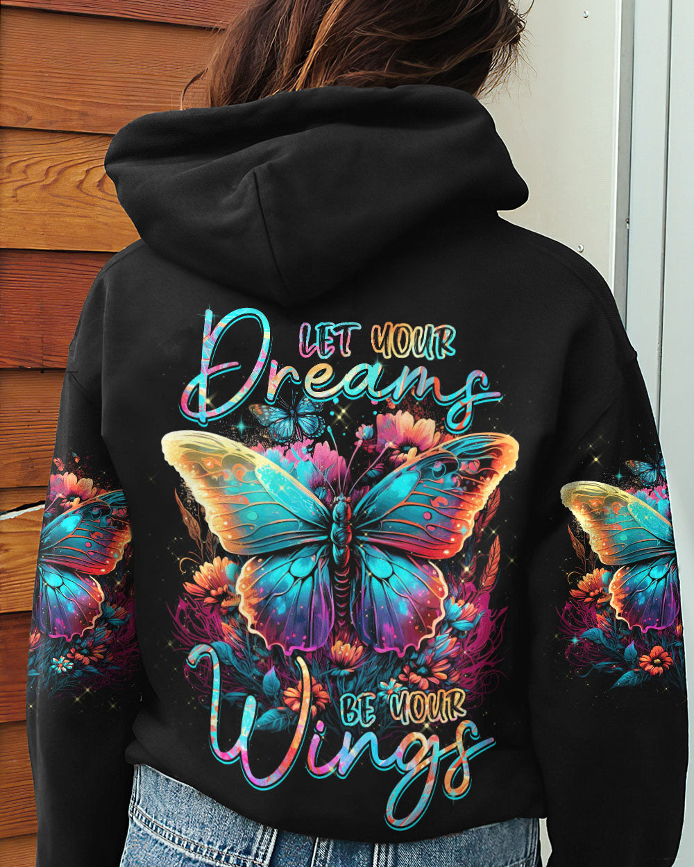 LET YOUR DREAMS BE YOUR WINGS ALL OVER PRINT - TYTM1603233