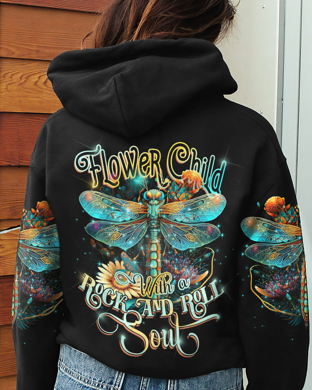 FLOWER CHILD ALL OVER PRINT - TYTD1404233