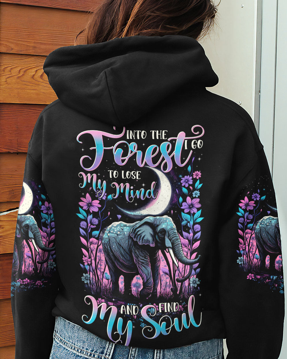 INTO THE FOREST I GO ELEPHANT ALL OVER PRINT - TLTR2504233
