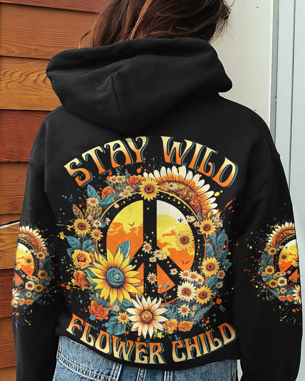 STAY WILD FLOWER CHILD ALL OVER PRINT - YHLN1704233