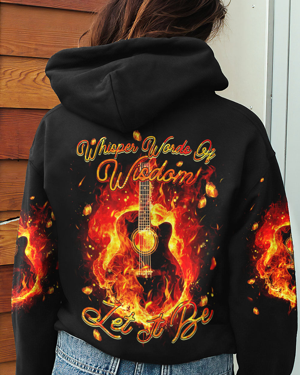 WHISPER WORDS OF WISDOM GUITAR FIRE ALL OVER PRINT - TYTM1304231