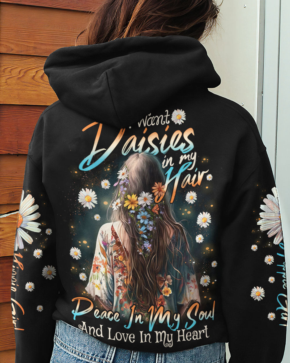 I WANT DAISIES IN MY HAIR ALL OVER PRINT - TLNO1003231