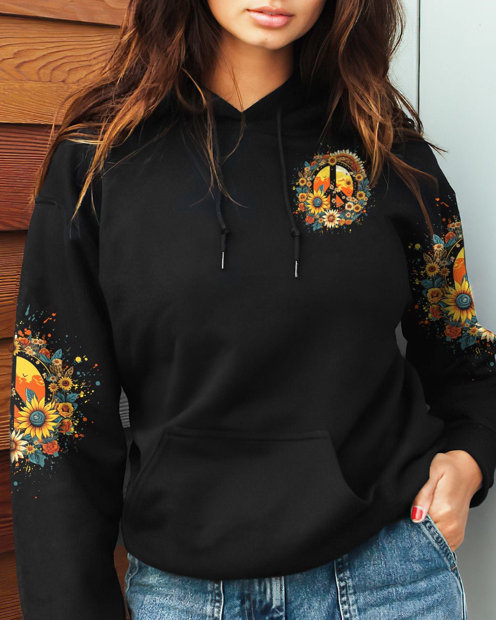 STAY WILD FLOWER CHILD ALL OVER PRINT - YHLN1704233