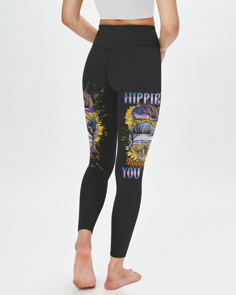 HIPPIE GIRL KNOWS MORE THAN SHE SAYS ALL OVER PRINT - TA0102231