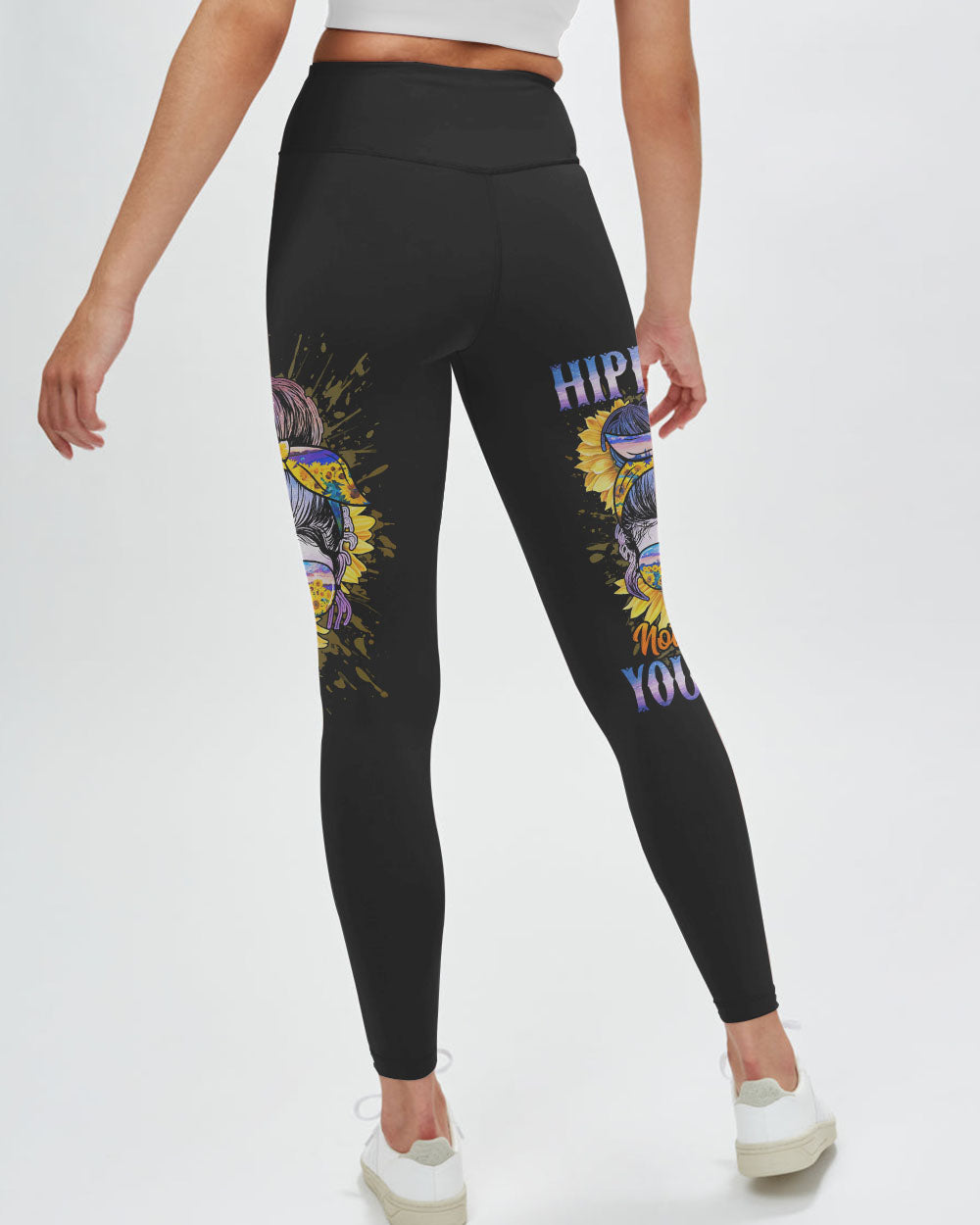 HIPPIE GIRL KNOWS MORE THAN SHE SAYS ALL OVER PRINT - TA0102231