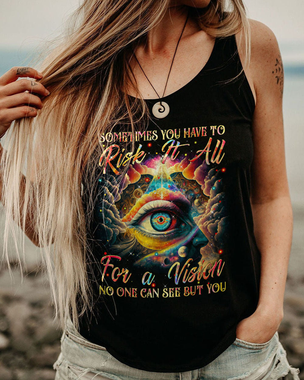 A VISION NO ONE CAN SEE ALL OVER PRINT - TYTM0210233