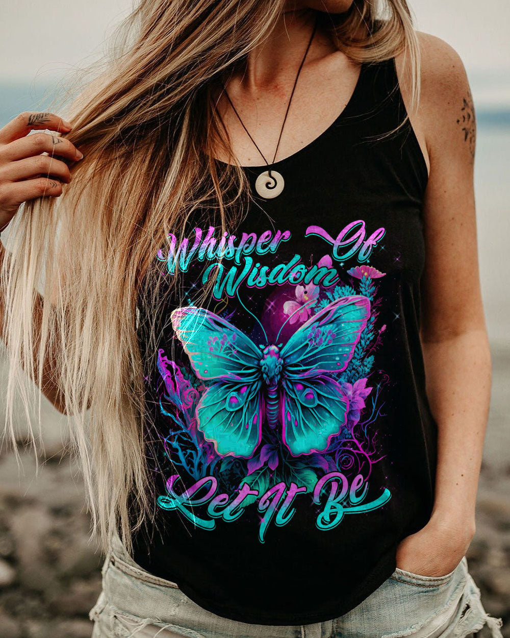 WHISPER OF WISDOM BUTTERFLY ALL OVER PRINT - TYTM0103233