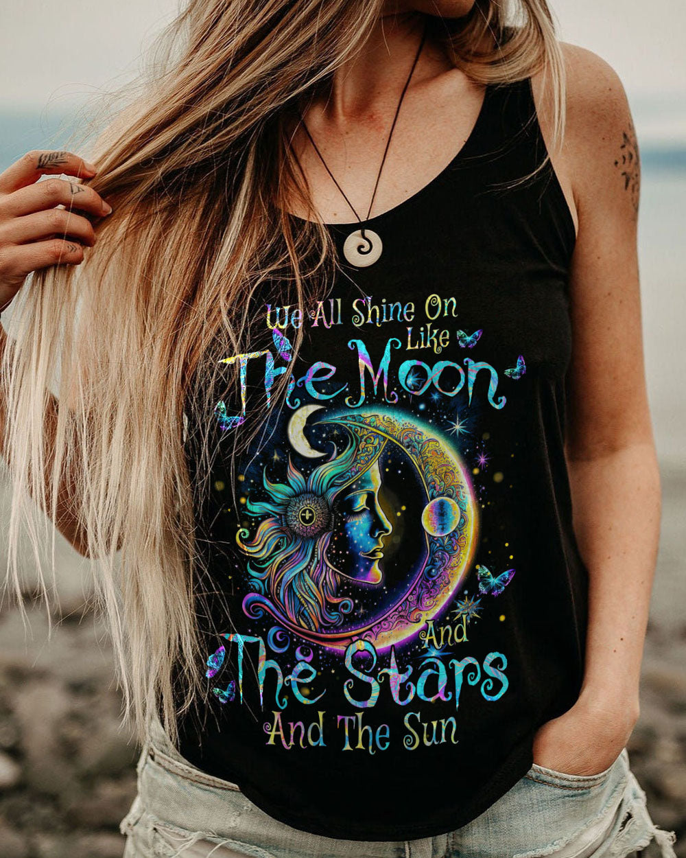 WE ALL SHINE ON ALL OVER PRINT - TYTM0703234