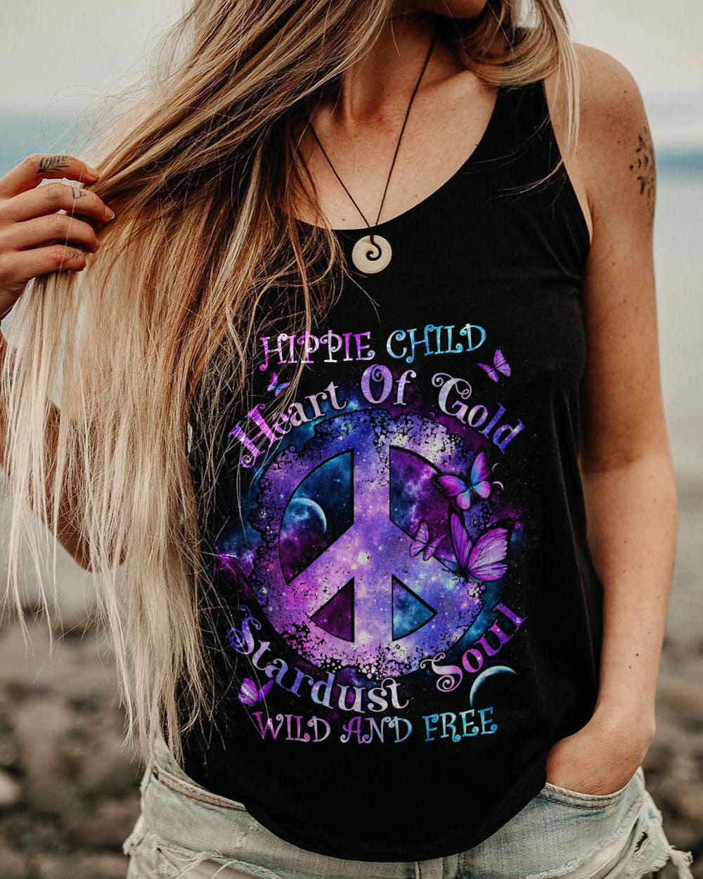HIPPIE CHILD ALL OVER PRINT - TYTW2703236