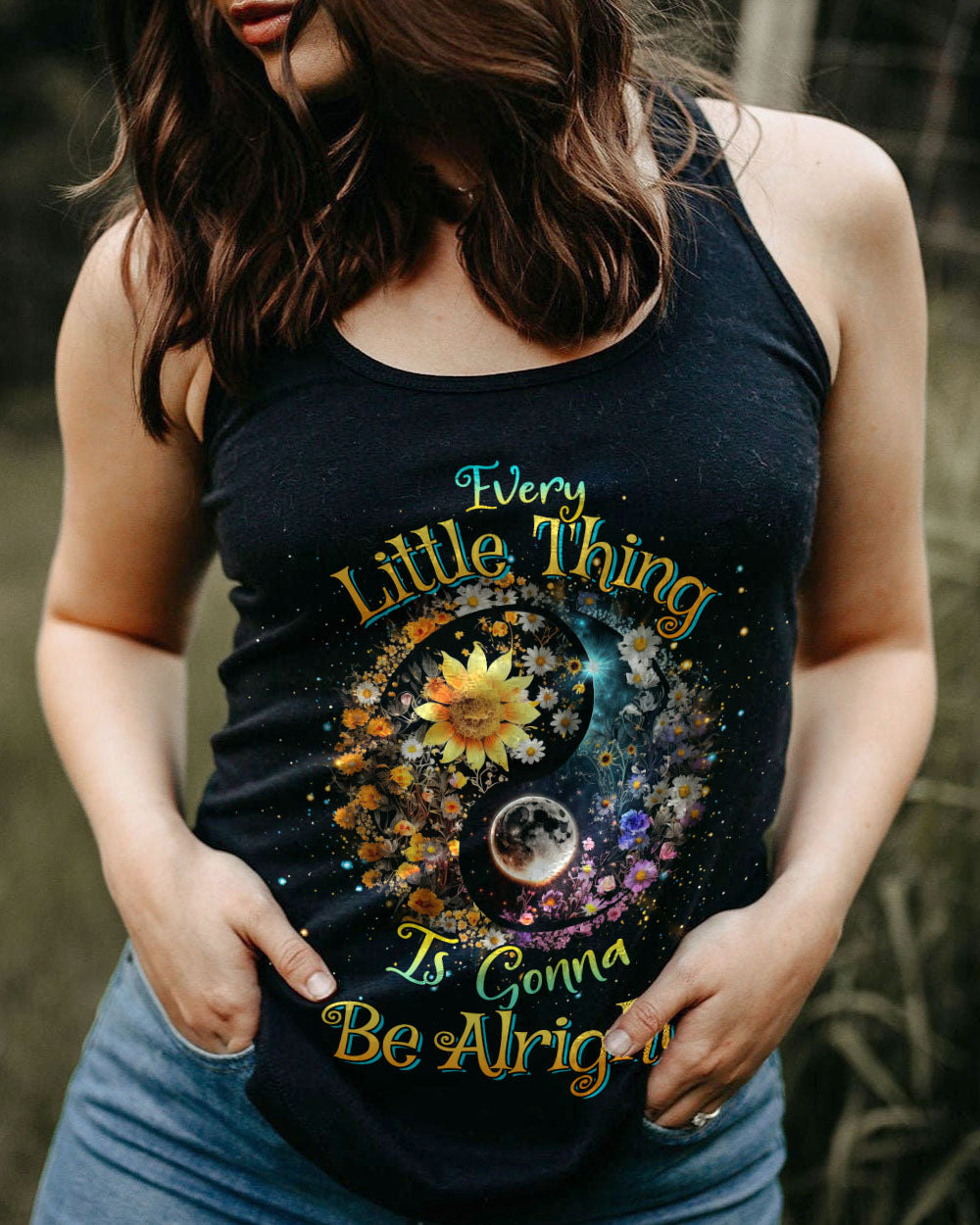 EVERY LITTLE THING IS GONNA BE ALRIGHT YINYANG ALL OVER PRINT - TLTR0703234