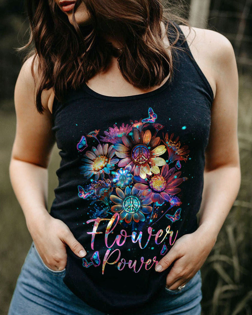 FLOWER POWER ALL OVER PRINT - TYTM0303233