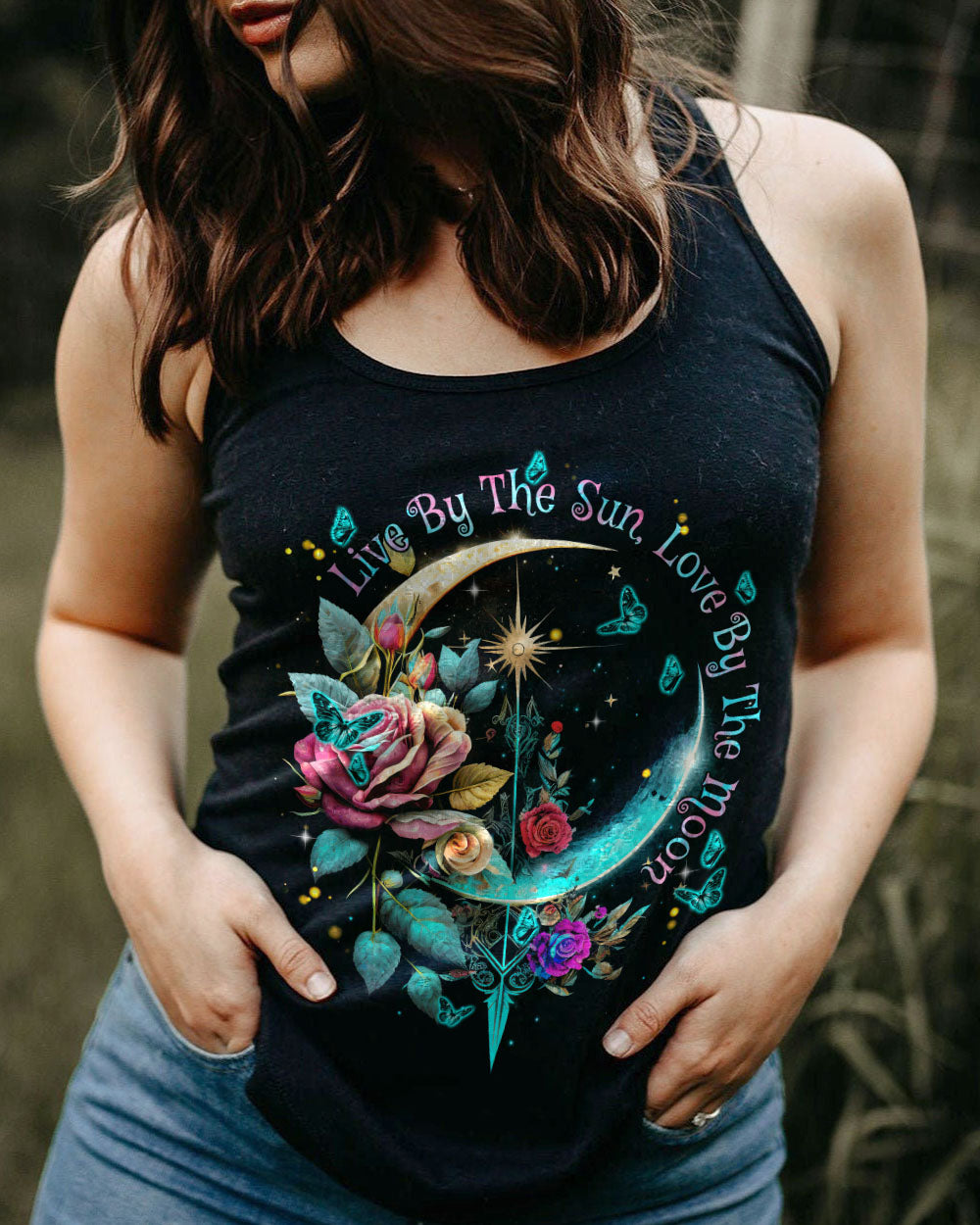 LIVE BY THE SUN LOVE BY THE MOON ALL OVER PRINT - TYTM0903234